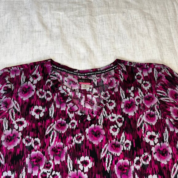 Koi Lite Stretch Scrub Top - Picture 2 of 3